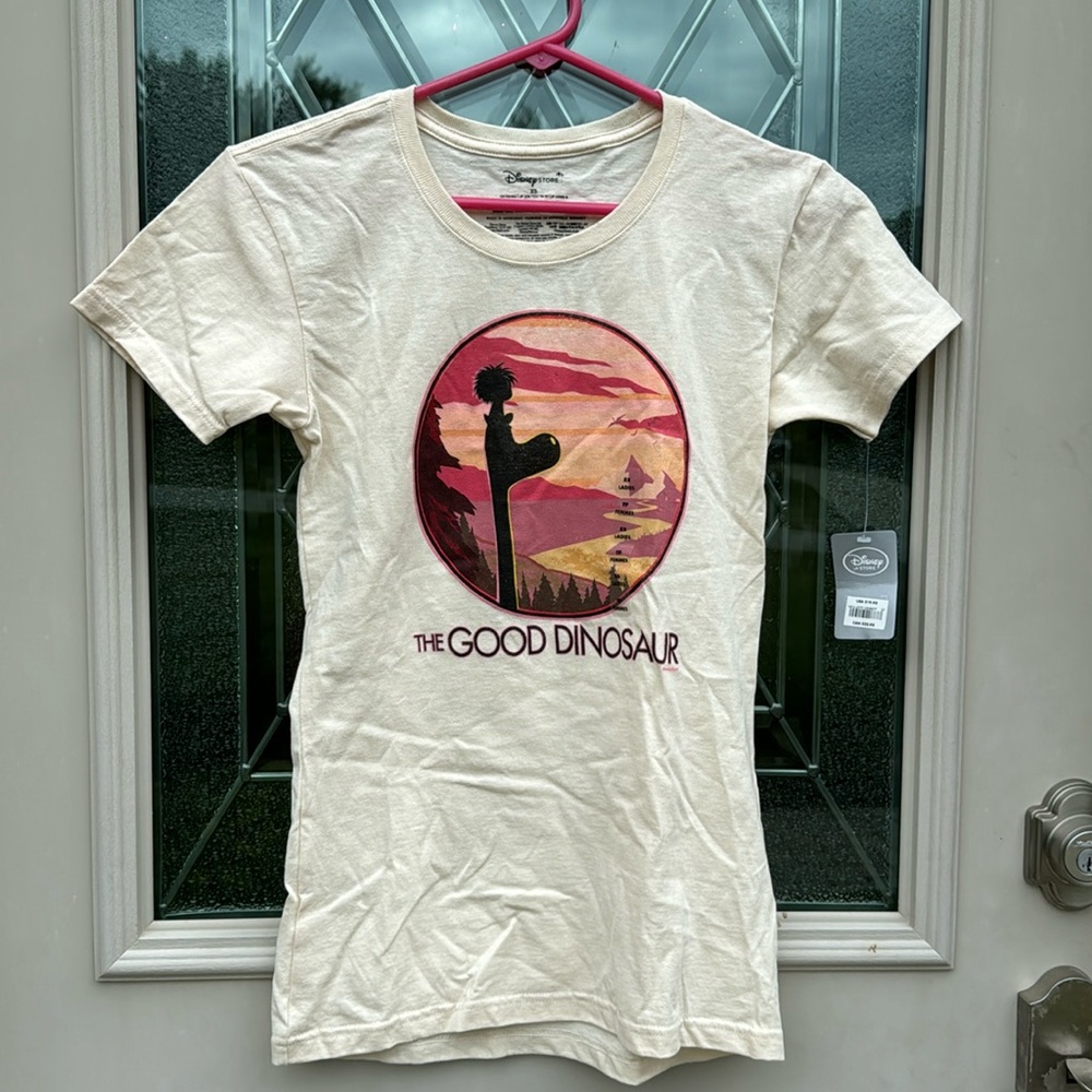 NWT Disney store The Good Dinosaur T Shirt size XS